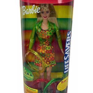 NRFB Vintage 2000 Lifesavers School Cool Barbie Doll #28679 Y2K w/ Bracelets